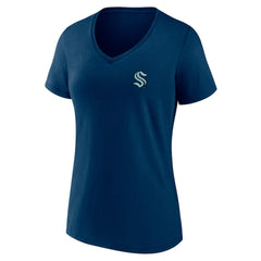 Seattle Kraken Women's Territorial V-Neck T-Shirt