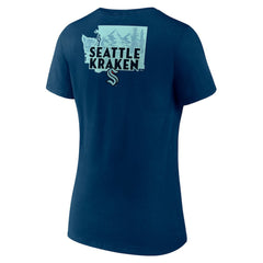 Seattle Kraken Women's Territorial V-Neck T-Shirt