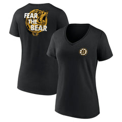 Boston Bruins Women's Territorial V-Neck T-Shirt