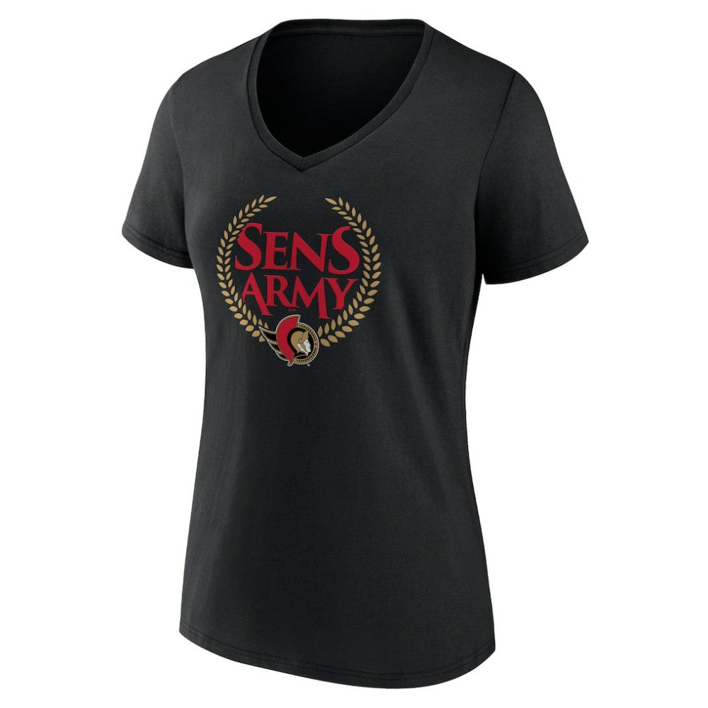 Ottawa Senators Women's Shout Out V-Neck T-Shirt