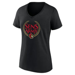 Ottawa Senators Women's Shout Out V-Neck T-Shirt