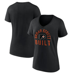 Philadelphia Flyers Women's Shout Out V-Neck T-Shirt