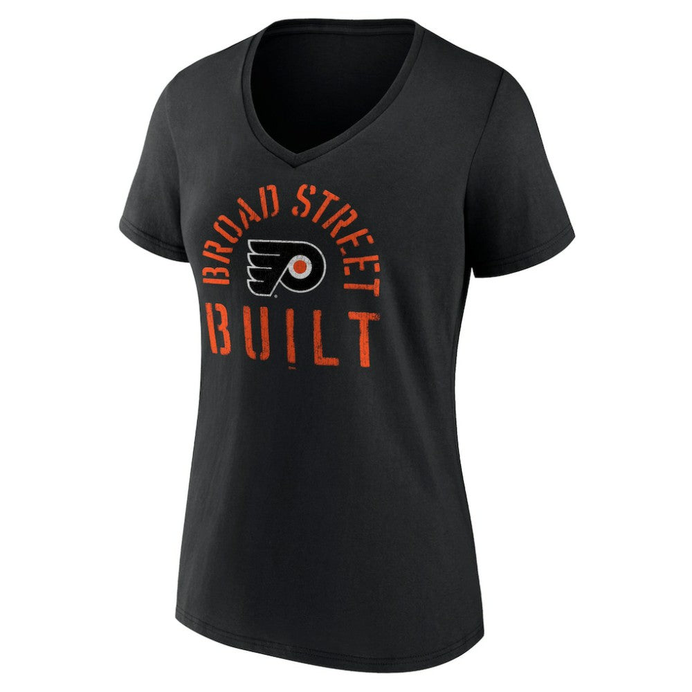 Philadelphia Flyers Women's Shout Out V-Neck T-Shirt