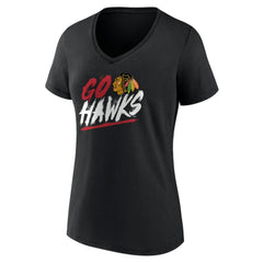 Chicago Blackhawks Women's Proclamation V-Neck T-Shirt