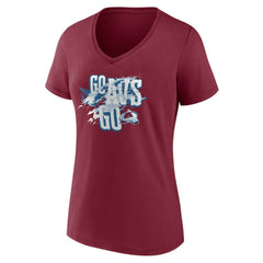 Colorado Avalanche Women's Represent V-Neck T-Shirt