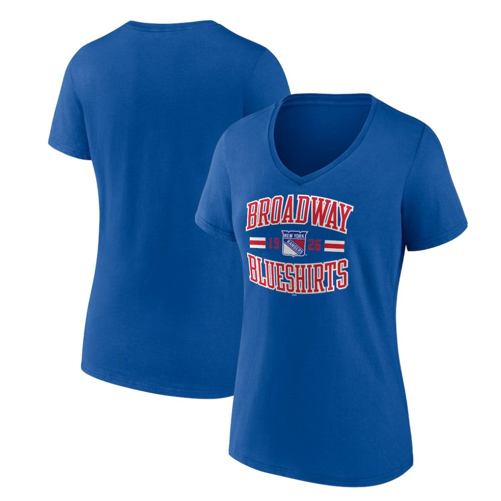 New York Rangers Women's Represent V-Neck T-Shirt