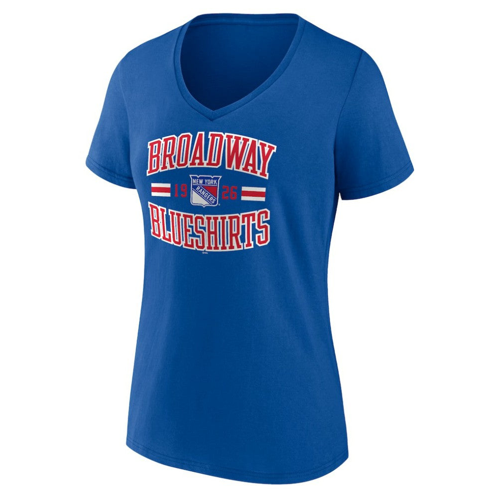 New York Rangers Women's Represent V-Neck T-Shirt