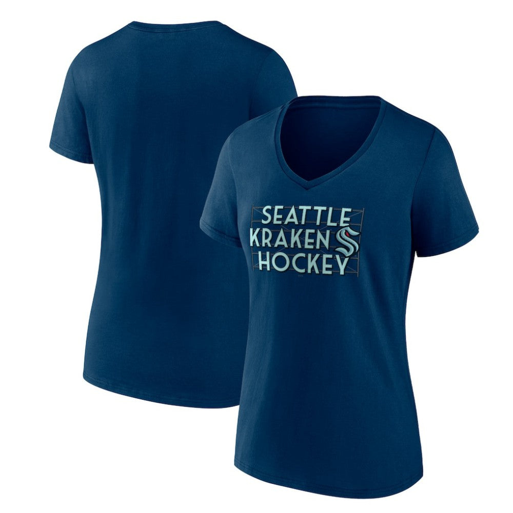 Seattle Kraken Women's Represent V-Neck T-Shirt