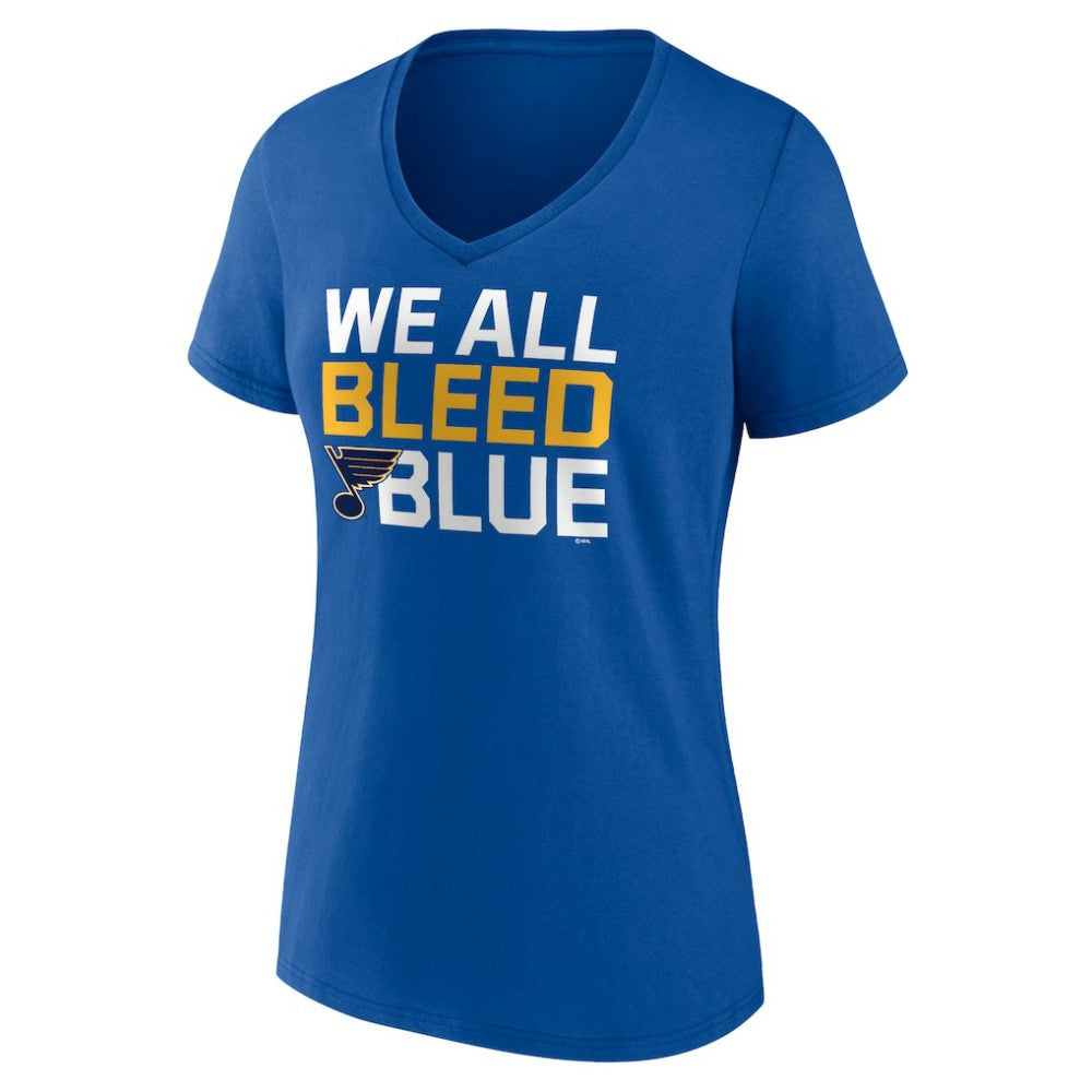 St. Louis Blues Women's Represent V-Neck T-Shirt
