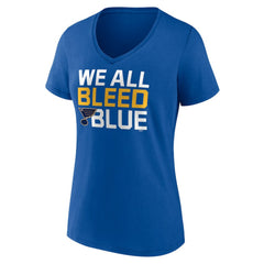 St. Louis Blues Women's Represent V-Neck T-Shirt