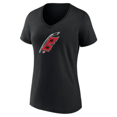 Carolina Hurricanes Women's Alternate Logo V-Neck T-Shirt