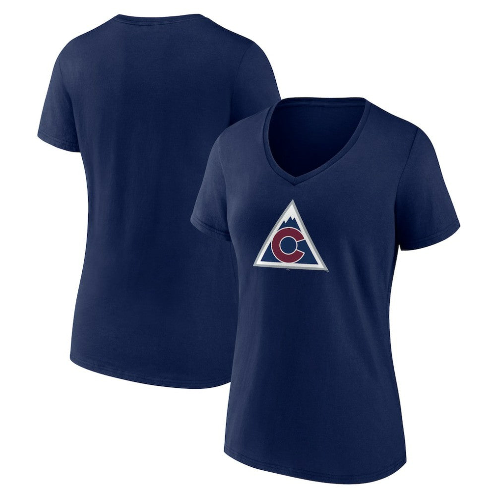 Colorado Avalanche Women's Alternate Logo V-Neck T-Shirt