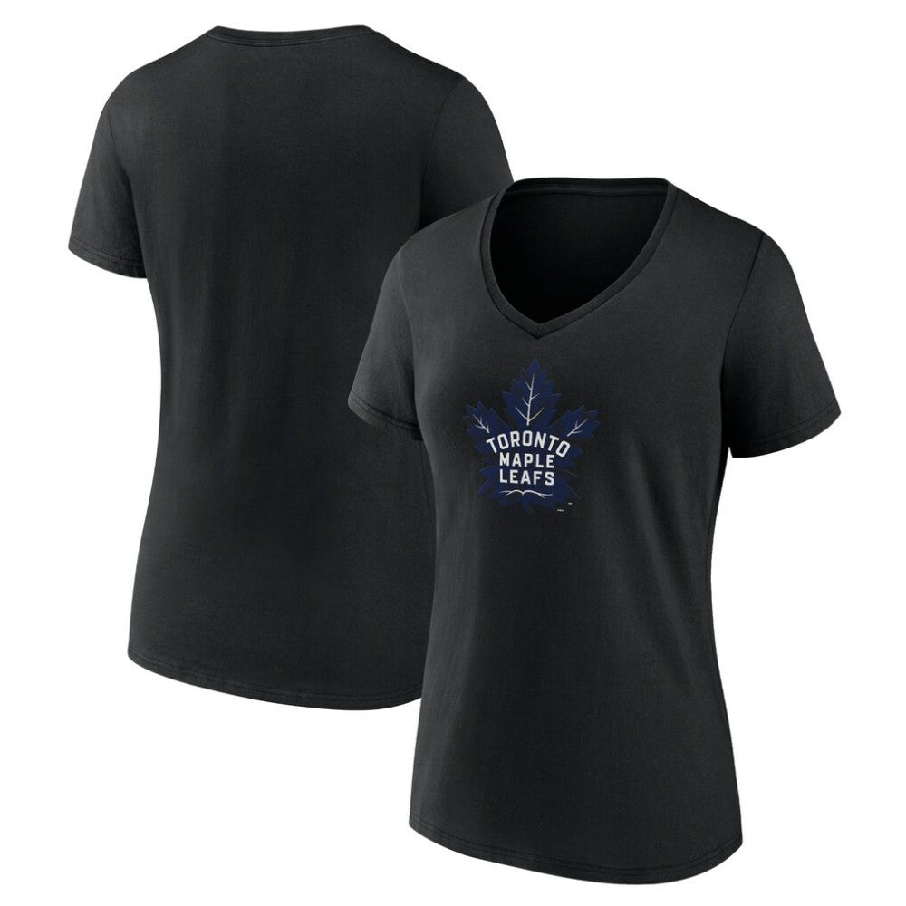 Toronto Maple Leafs Women's Alternate Logo V-Neck T-Shirt