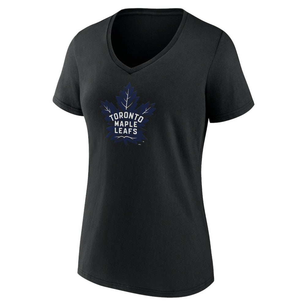 Toronto Maple Leafs Women's Alternate Logo V-Neck T-Shirt