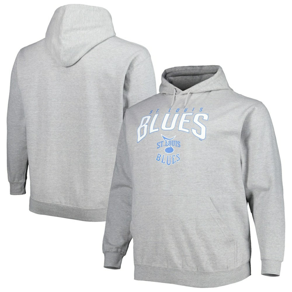 St. Louis Blues Fanatics Special Edition 2.0 Big & Tall Wordmark Pullover Hoodie