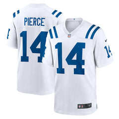 NFL Indianapolis Colts Alec Pierce  Away Game Player Jersey
