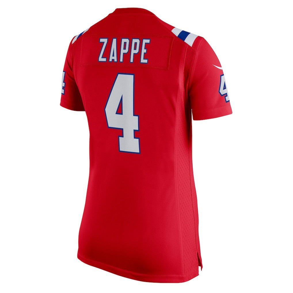 NFL New England Patriots Bailey Zappe  Women's Team Game Jersey