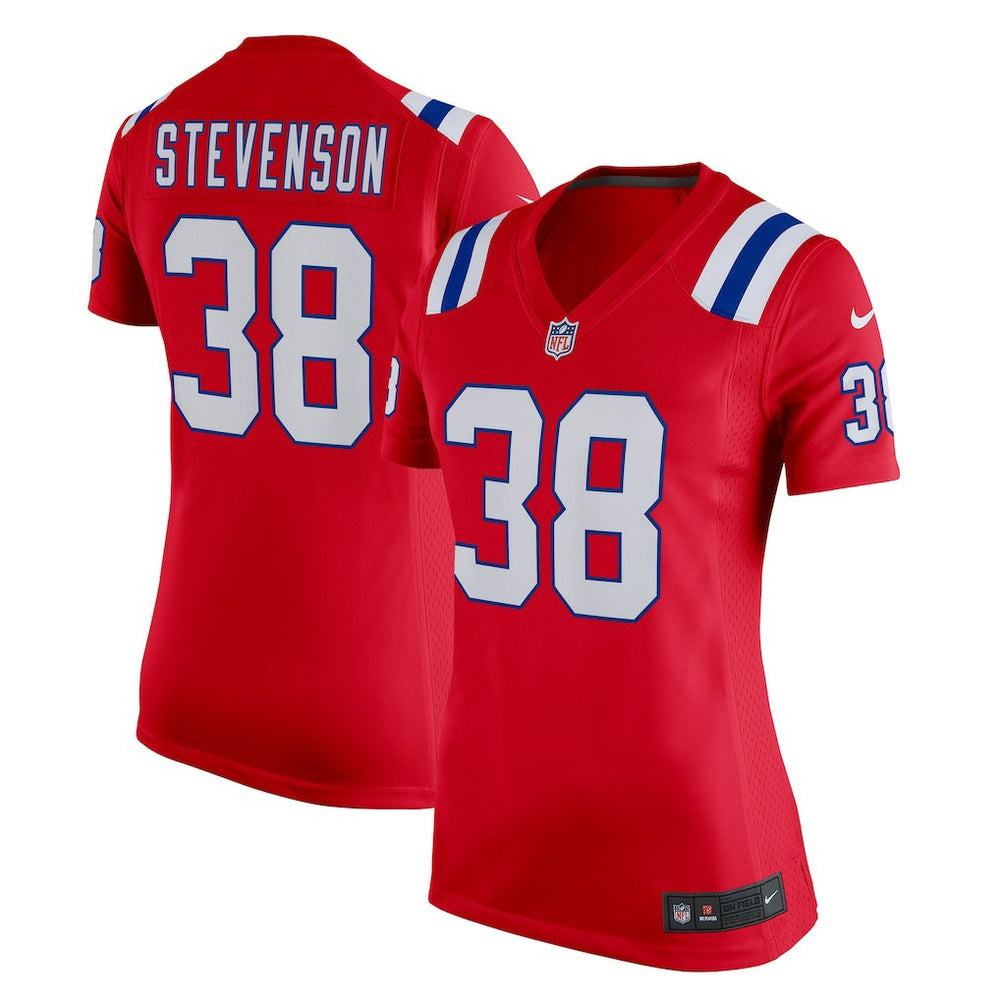 NFL New England Patriots Rhamondre Stevenson  Women's Team Game Jersey