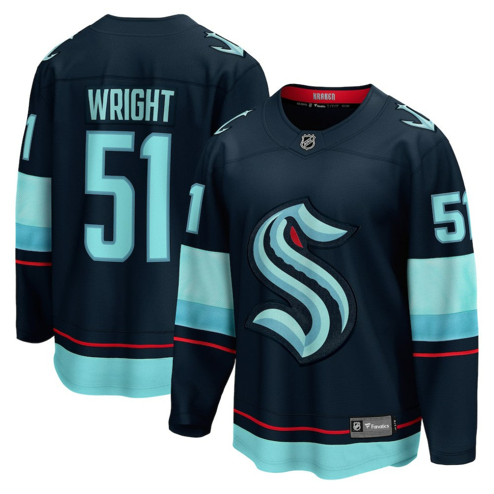 Shane Wright Seattle Kraken Fanatics Men's Home Breakaway Player Jersey