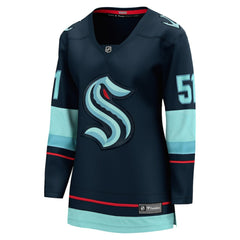Shane Wright Seattle Kraken Fanatics Women's Home Breakaway Jersey