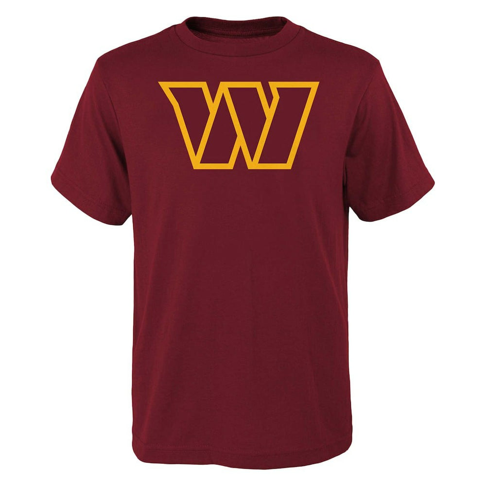 NFL Washington Commanders Outerstuff Youth Primary Logo T-Shirt