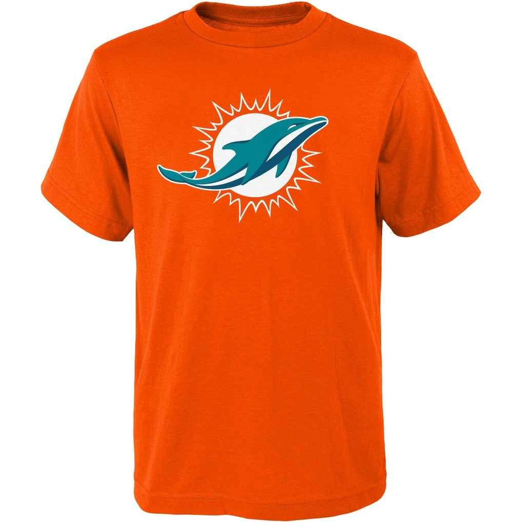 NFL Miami Dolphins Outerstuff Youth Primary Logo T-Shirt