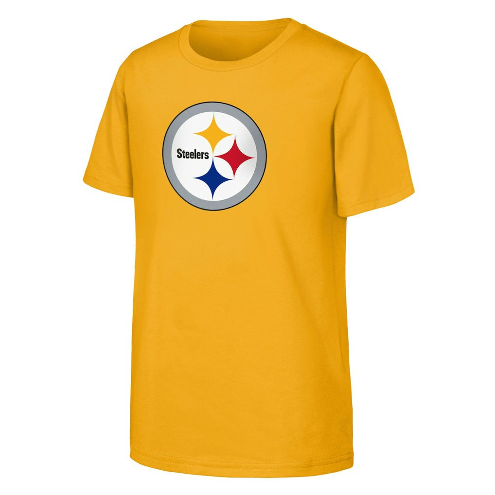 NFL Pittsburgh Steelers Outerstuff Youth Primary Logo T-Shirt