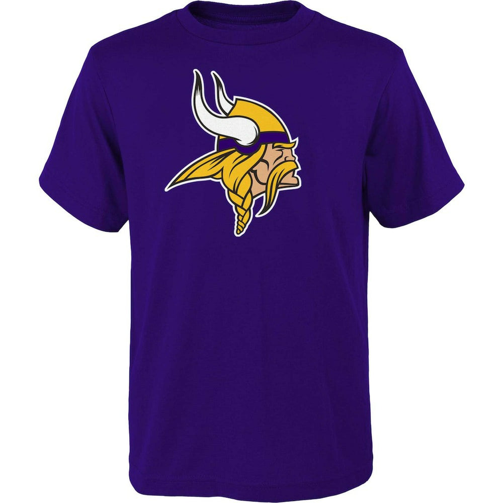 NFL Minnesota Vikings Outerstuff Youth Primary Logo T-Shirt