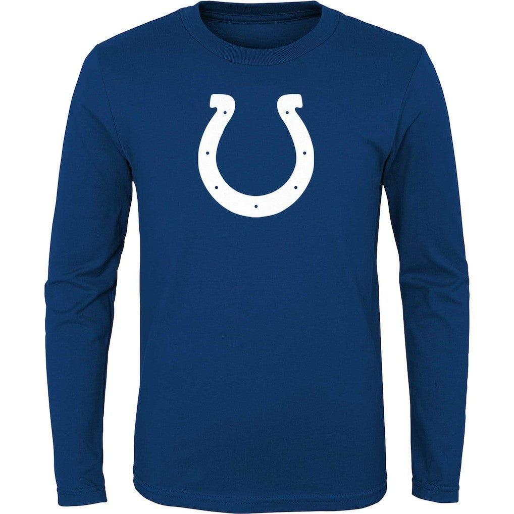 NFL Indianapolis Colts Youth Primary Logo Long Sleeve T-Shirt