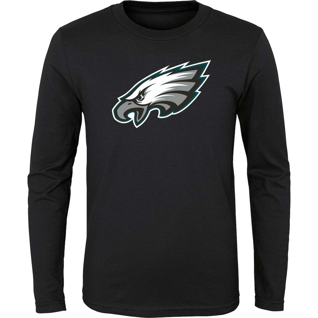 NFL Philadelphia Eagles Youth Primary Logo Long Sleeve T-Shirt