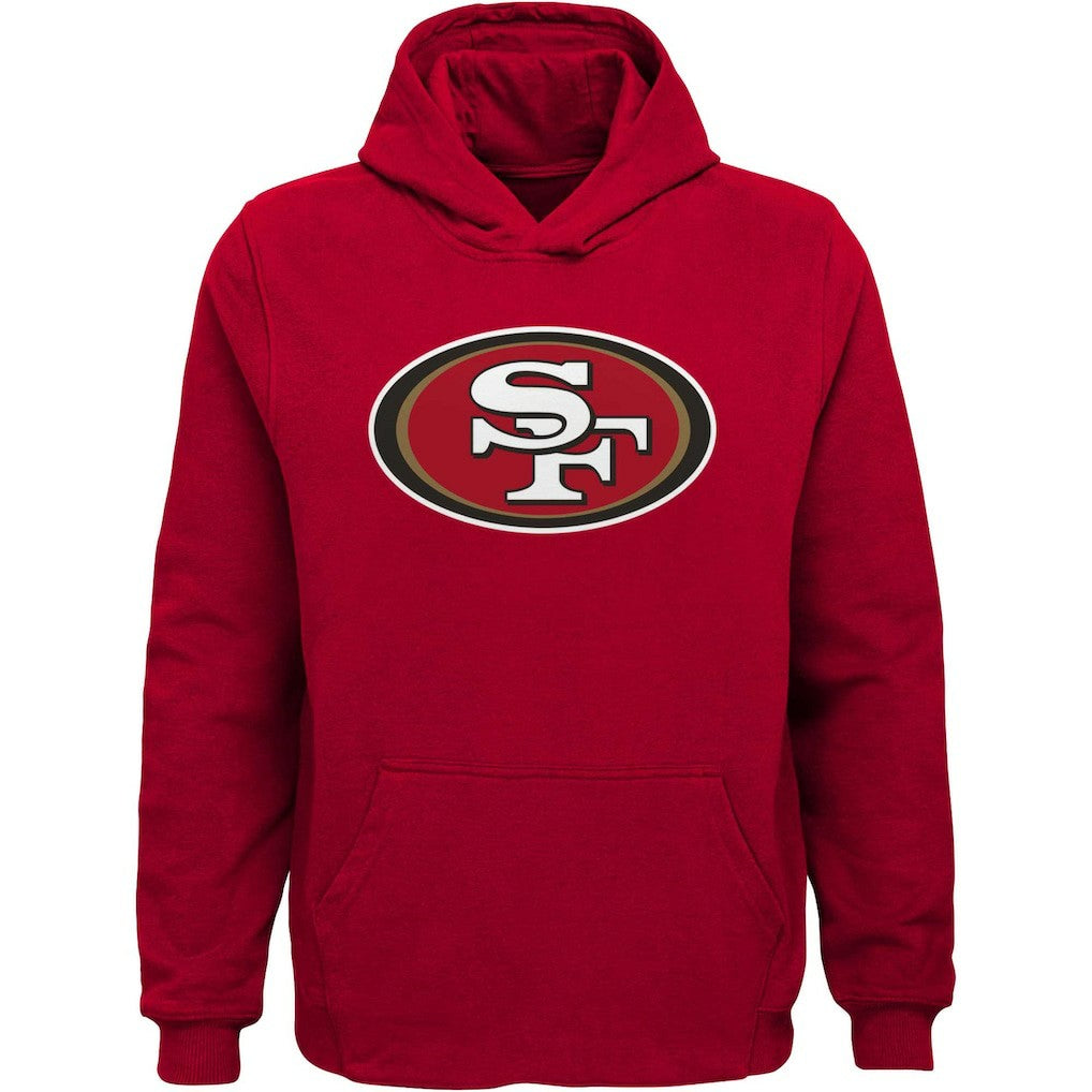 NFL San Francisco 49ers Youth Team Logo Pullover Hoodie