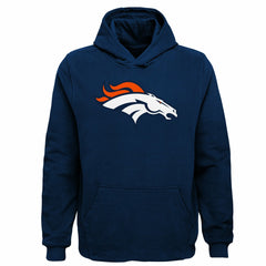 NFL Denver Broncos Youth Team Logo Pullover Hoodie