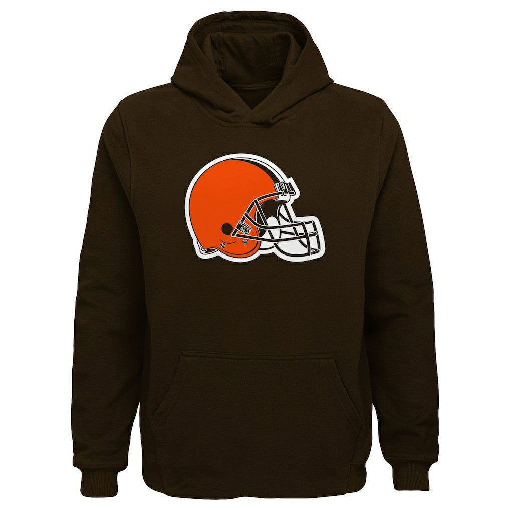 NFL Cleveland Browns Youth Team Logo Pullover Hoodie