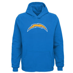NFL Los Angeles Chargers Youth Team Logo Pullover Hoodie
