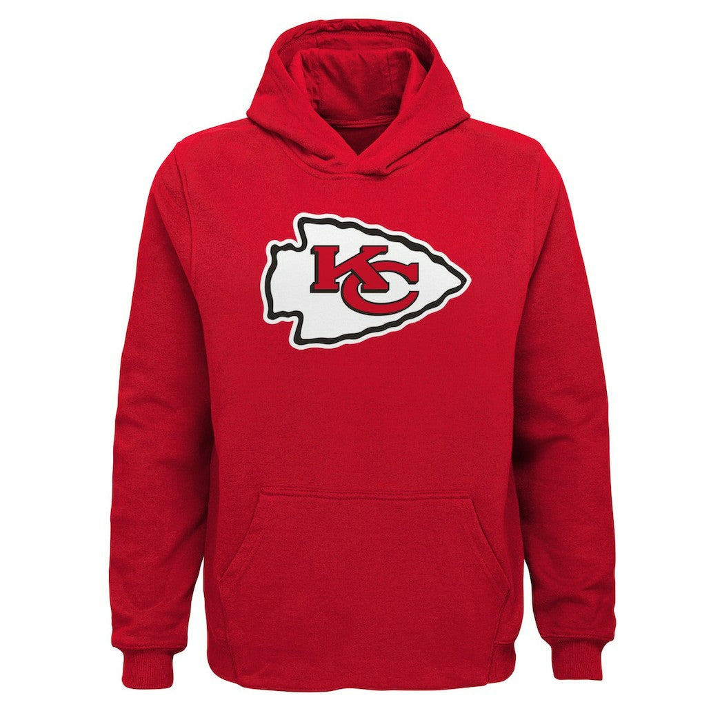 NFL Kansas City Chiefs Youth Team Logo Pullover Hoodie