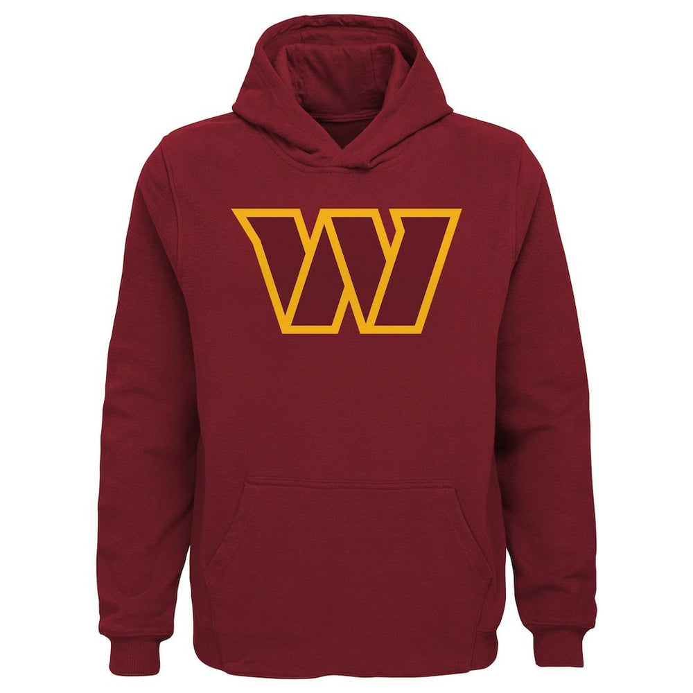 NFL Washington Commanders Youth Team Logo Pullover Hoodie