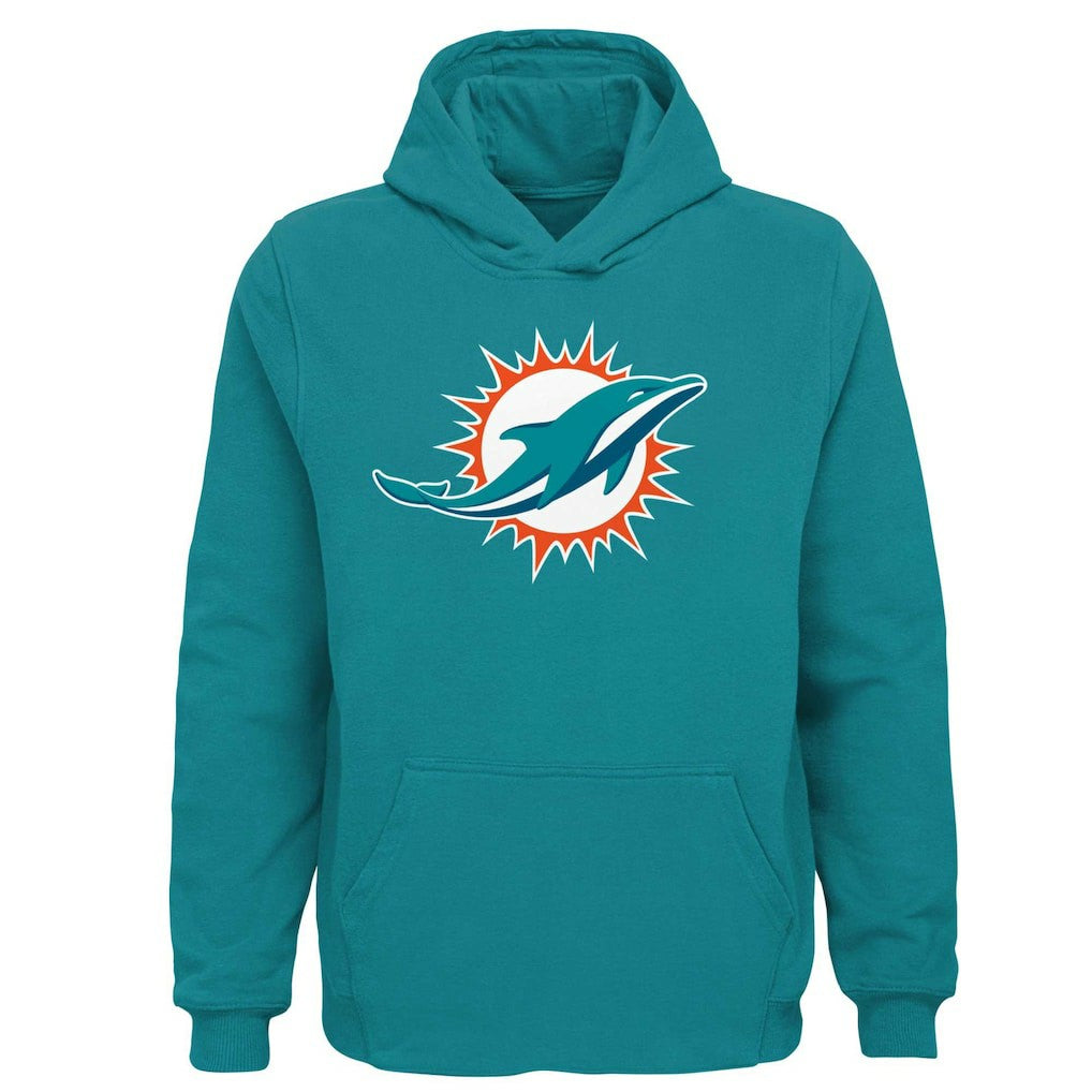 NFL Miami Dolphins Youth Team Logo Pullover Hoodie