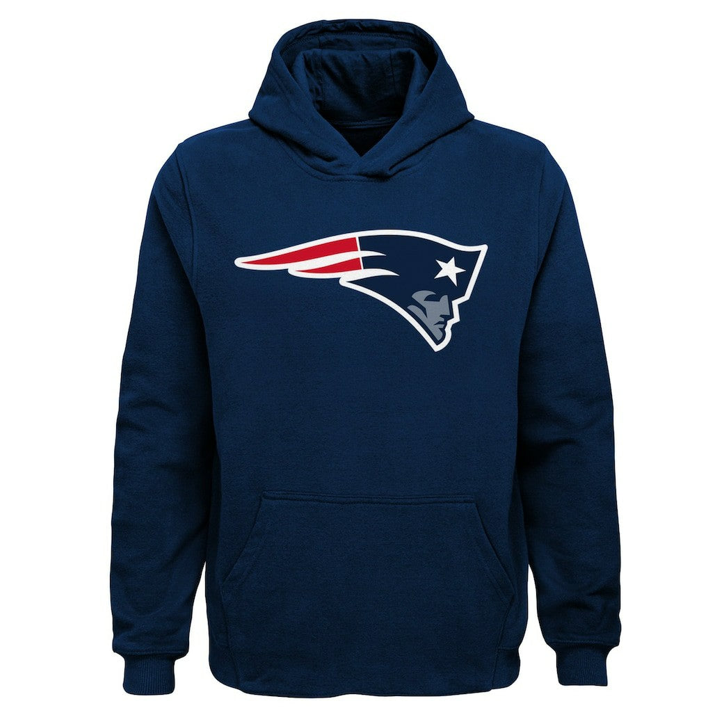 NFL New England Patriots Youth Team Logo Pullover Hoodie