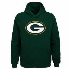 NFL Green Bay Packers Youth Team Logo Pullover Hoodie