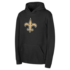 NFL New Orleans Saints Youth Team Logo Pullover Hoodie