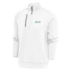 San Jose Sharks Antigua Special Edition 2.0 Generation Quarter-Zip Pullover Top