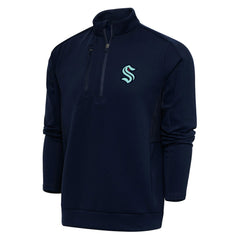 Seattle Kraken Antigua Special Edition 2.0 Generation Quarter-Zip Pullover Top