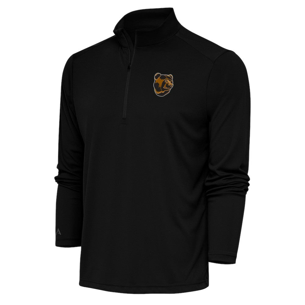 Boston Bruins Antigua Special Edition 2.0 Tribute Quarter-Zip Pullover Top