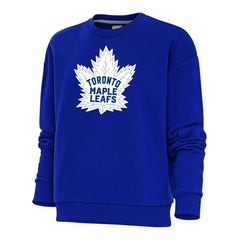 Toronto Maple Leafs Antigua Women's Special Edition 2.0 Victory Crewneck Pullover Sweatshirt