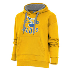 St. Louis Blues Antigua Women's Special Edition 2.0 Victory Pullover Hoodie