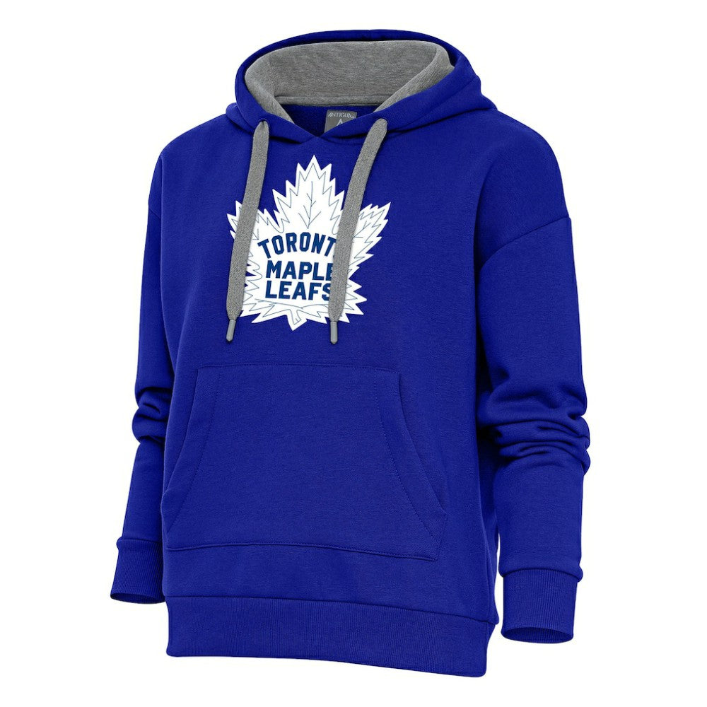 Toronto Maple Leafs Antigua Women's Special Edition 2.0 Victory Pullover Hoodie