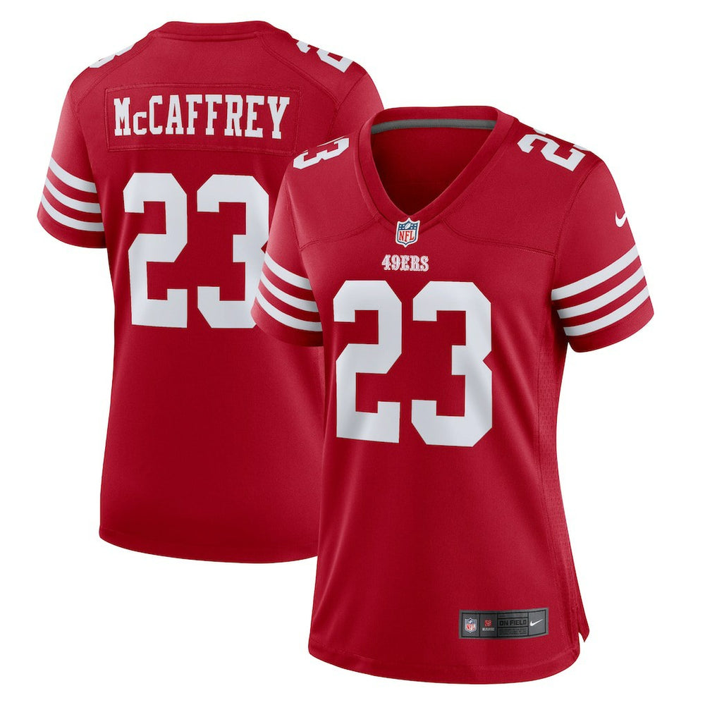 NFL San Francisco 49ers Christian McCaffrey  Women's Player Jersey