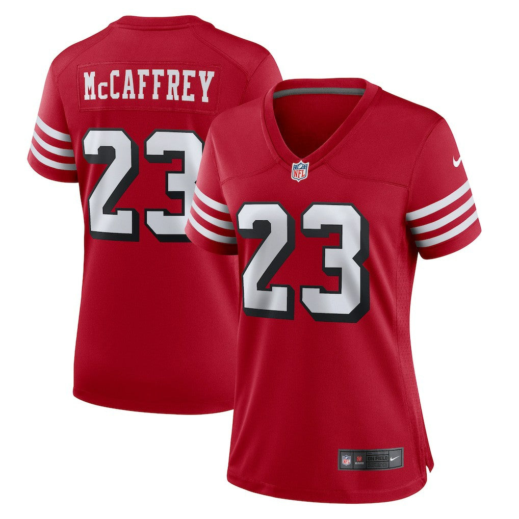 NFL San Francisco 49ers Christian McCaffrey  Women's Player Jersey