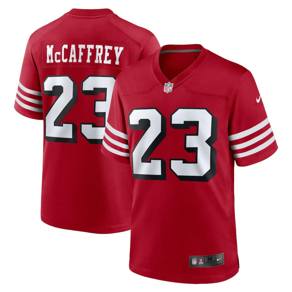 NFL San Francisco 49ers Christian McCaffrey  Alternate Game Player Jersey