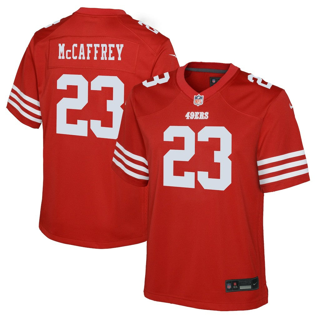 NFL San Francisco 49ers Christian McCaffrey  Youth Game Jersey